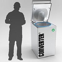 Compact waste crusher-shredder MO25