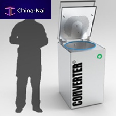 Compact waste crusher-shredder MO25