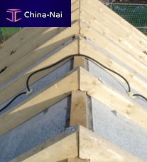 Thermal-acoustic insulation HBV SOLIDstone woolpanelfor roof