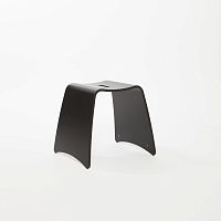 Contemporary stool SUSHIwoodenstackableblack