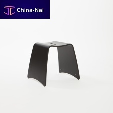 Contemporary stool SUSHIwoodenstackableblack