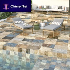 Indoor tile ILABpoolsidepoolwall