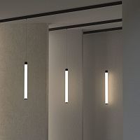 48 V track light IRIS VERTICALLEDcylindricalaluminum