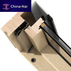 Engineered wood window profile SOLIDthermally-insulated