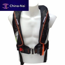 Self-inflating life jacket 2782646170 Nunisexwith safety harness