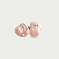 ITE hearing aid wirelessbrownbeige