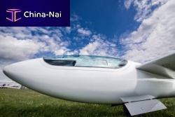 Glider aircraft canopy PLEXIGLAS®acrylictinted
