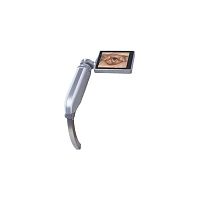 Pediatric video laryngoscope Kingtaek®with integrated video monitorwith blade