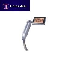 Pediatric video laryngoscope Kingtaek®with integrated video monitorwith blade