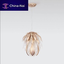 Pendant lamp CYNARA LARGEbronzeglasscontemporary