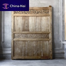 Double bed headboard SUMBAWArustic styleteaksand