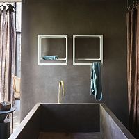 Hot water towel radiator MONTECARLOelectric0...500 w501 w...750 w