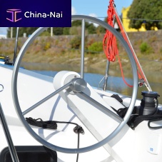 Sailboat helm wheel Triakcarbontitaniumracing