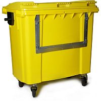 Plastic waste container 34-1053for urban waste4-wheel