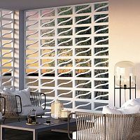 High-performance concrete screen wall GIN Seriesoutdoormodular