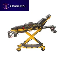 Ambulance stretcher trolley Performance-PRO XTmanualheight-adjustablewith adjustable backrest