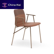 Contemporary chair ALUNNAindoorfabricleather