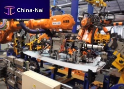 Assembly for the automotive industry large seriessteel