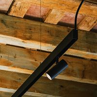 LED track light 48cylindricalaluminumcommercial