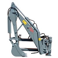 Skid steer loader backhoe 07.BH.AT serieshydraulic