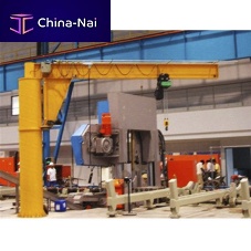 Pillar jib crane lifting360� rotating