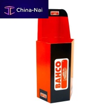 Cardboard waste bin industrial waste