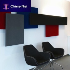 Wall-mounted acoustic panel RIETVELDfoamrectangularfor office
