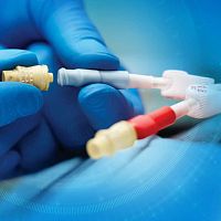 Y infusion connector Tego