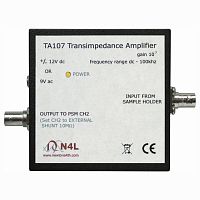 Transimpedance amplifier TA107 measuringwide-band