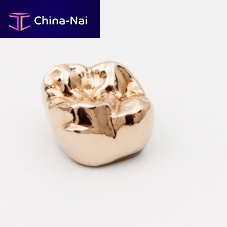 Gold dental prosthesis DPM Argenco Y+prefabricated