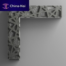 Metal linear shower drain RIBBONPVCEPDMfabric