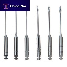 Endodontic drill bit 1728 seriesmetallicshapingstraight