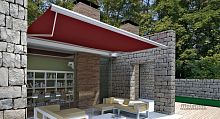 Pergola cover with solar protection COFRE 136fabriccommercial