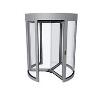 Automatic revolving door GyroSecsecurityfor airport