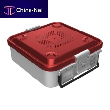 Instrument sterilization container 10-500with filterwith valvealuminum