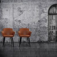 Contemporary chair JULIETTEindoorfabricleather