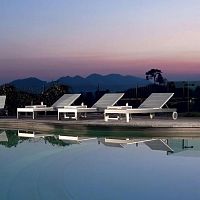 Contemporary sun lounger ZERODIECI EVOfabricmetalcommercial