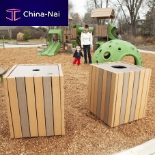 Commercial trash bin shelter Design 3677polyethylene