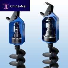 Excavator drill attachment MEGA