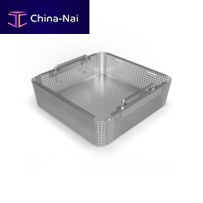 Instrument sterilization basket AS490 seriesperforatedwire