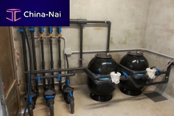 Public pool pool filtration system TREATMENT