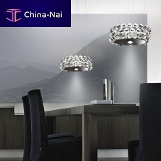 Pendant lamp COLLIER SERIESaluminumstainless steelmethacrylate