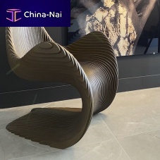 Contemporary chair Ariaindoorwoodenwooden base