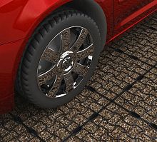 Plastic grate ShedGrid® TTS Checkers
