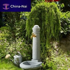 Garden fountain VENEZIA LIGHTGRANITEfloor-mountedstonetraditional