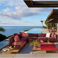 Modular sofa Mex-Hi cornercontemporaryoutdoor