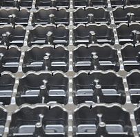 Polystyrene drainage membrane DiaDrain-60H-UPdrainageprotectionwater retention