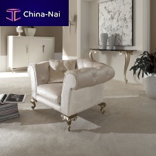 Traditional armchair GEORGEleatherfabric