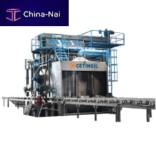 Roller conveyor shot blasting machine SK seriessheet metalturbine