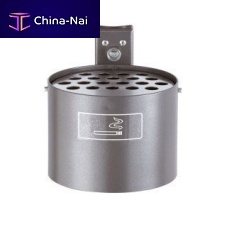 Wall-mounted ashtray 4066Bsteeloutdoorfor public space